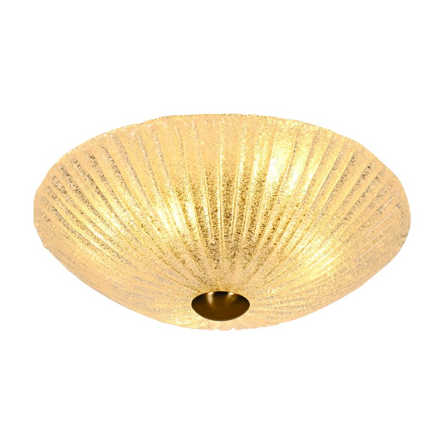 PLAFON DE SOBREPOR Ø50CM METAL BRONZE - SINDORA ILUMINAÇÃO DCX04065